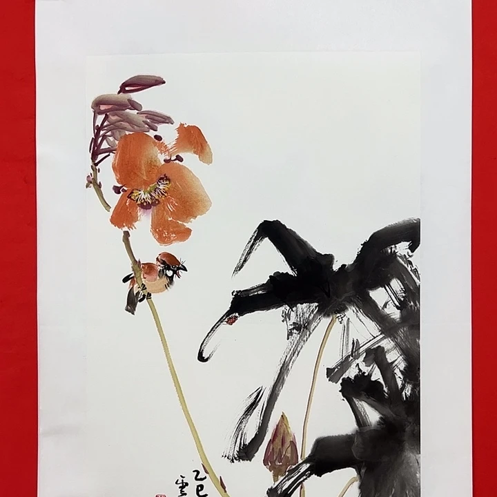 国画黄云鸿精品之作。