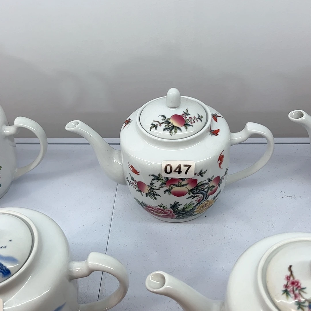 壶富贵长寿侧把壶