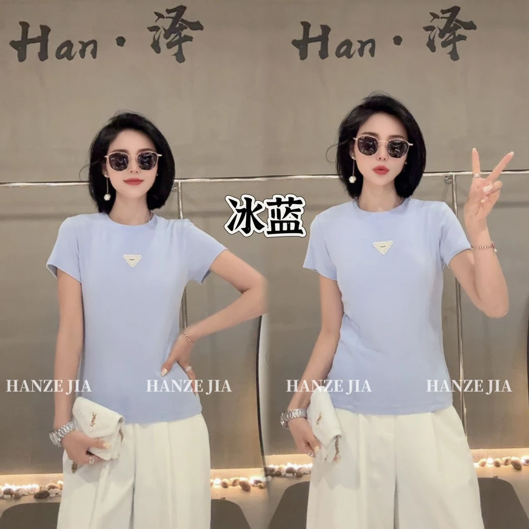 【寒泽自制】欧货瘦瘦蕾丝T”X 2T155