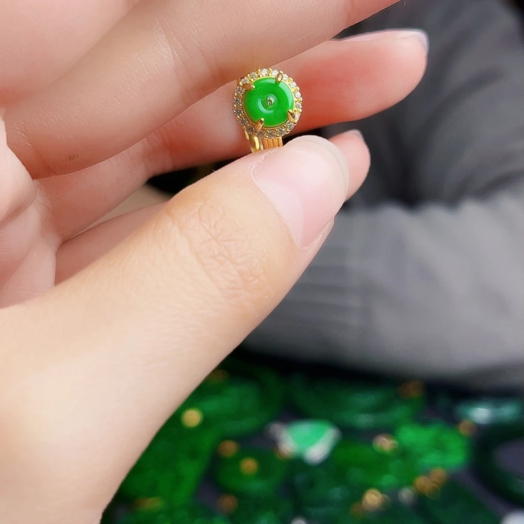 颈饰银S925镶嵌翡翠多样性