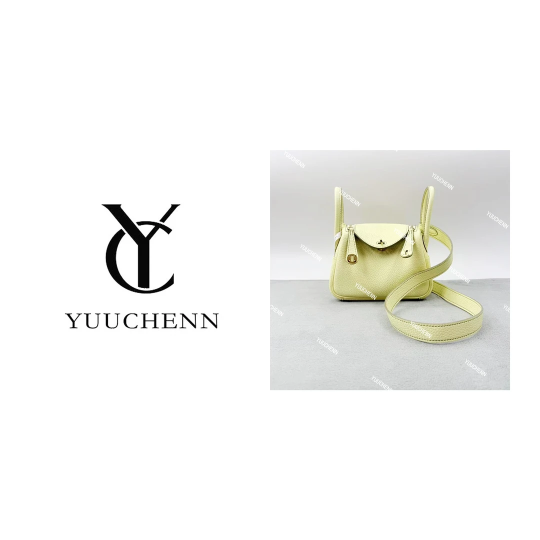 YUUCHENN半手工【lindy】进口Tc皮19cm原创设计高定真皮包 HH6851