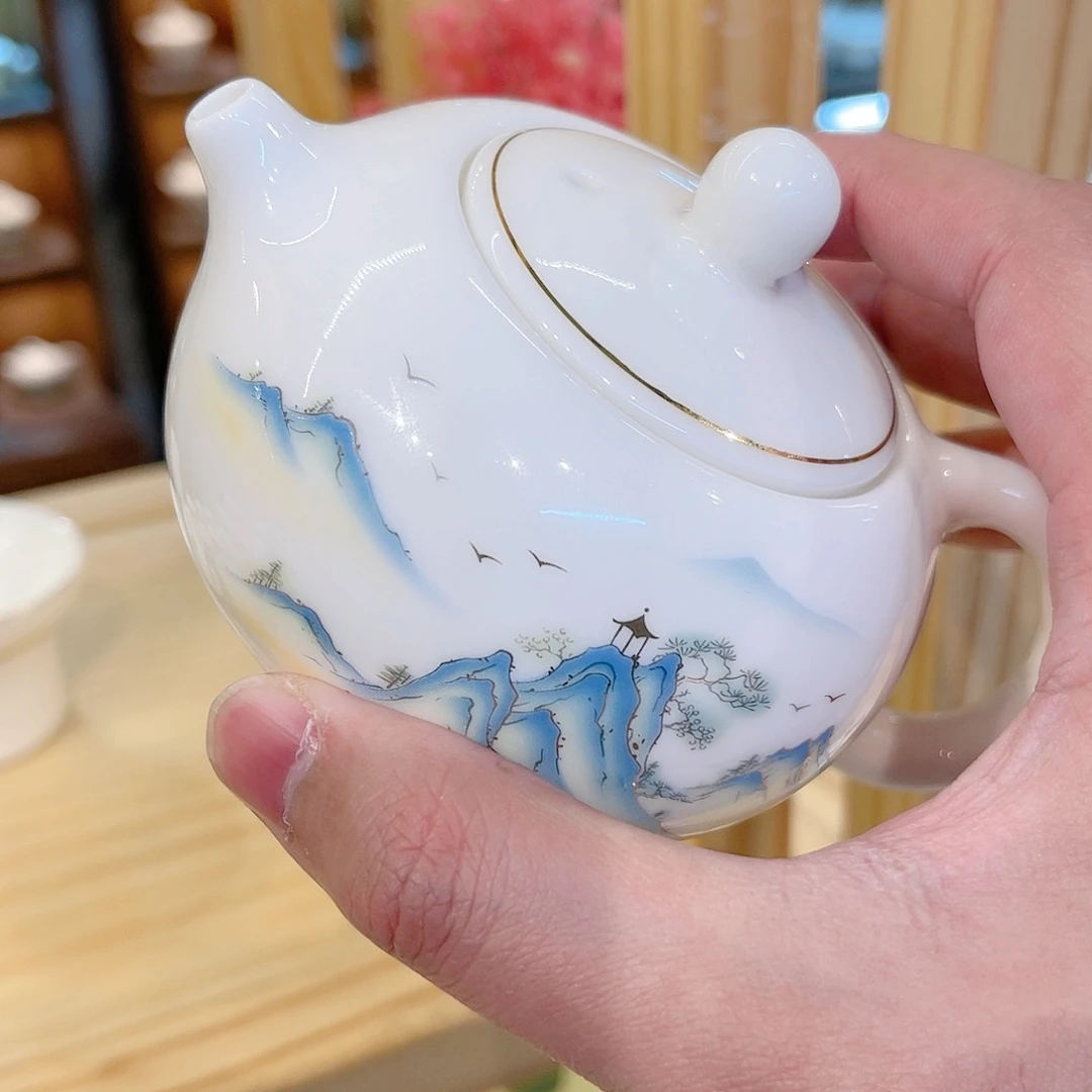 杯羊脂玉瓷羊脂玉瓷