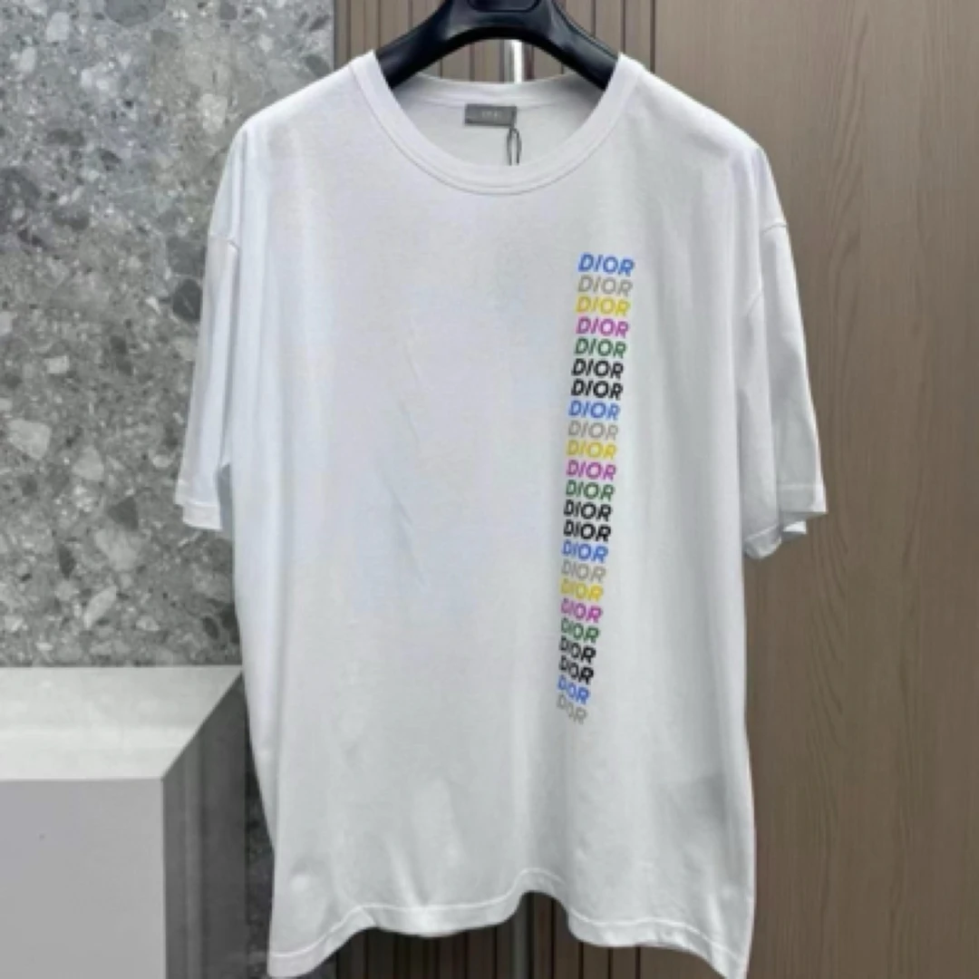 未使用 DIOR/迪奥 133911 彩标LOGOT恤