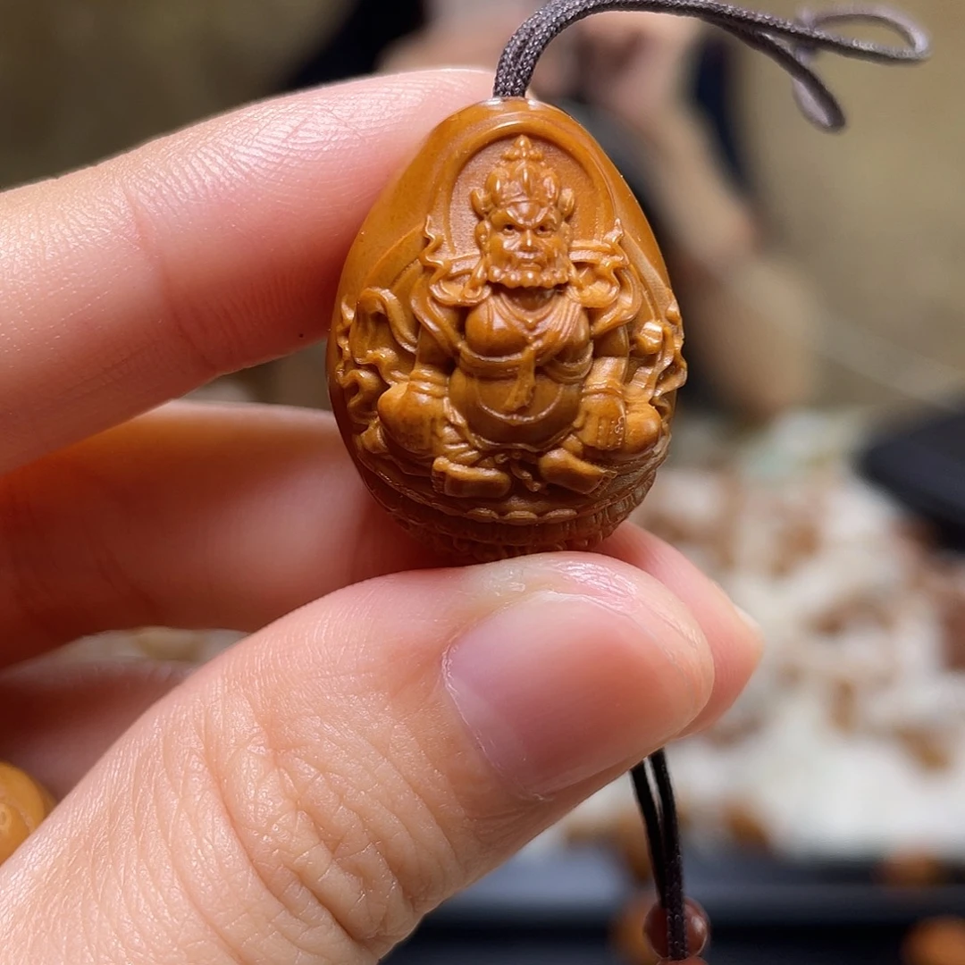 手串/手链橄榄核橄榄核 黄财神