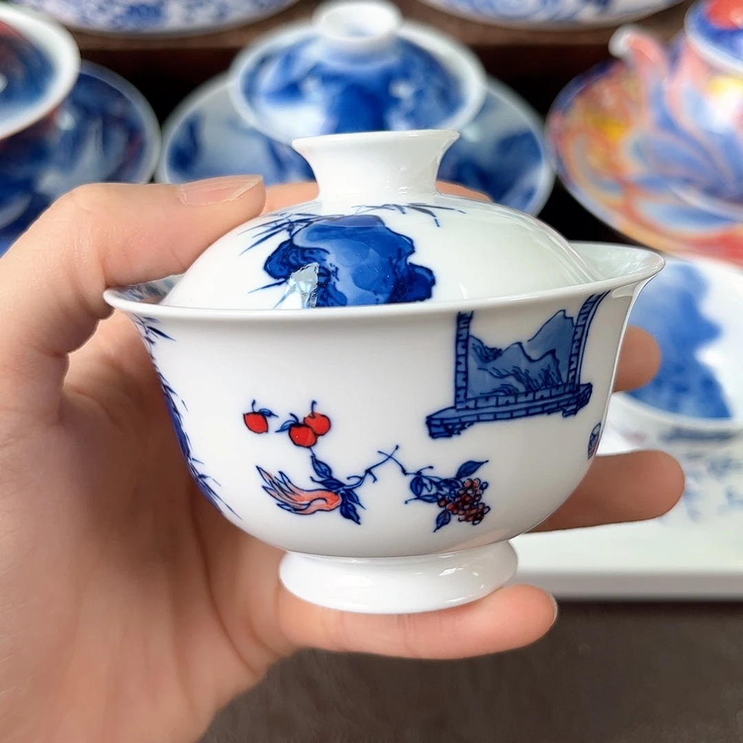 手绘高温瓷器瓷器