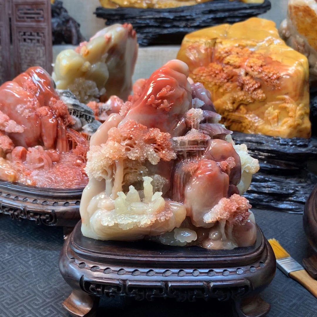 寿山石寿山石摆件