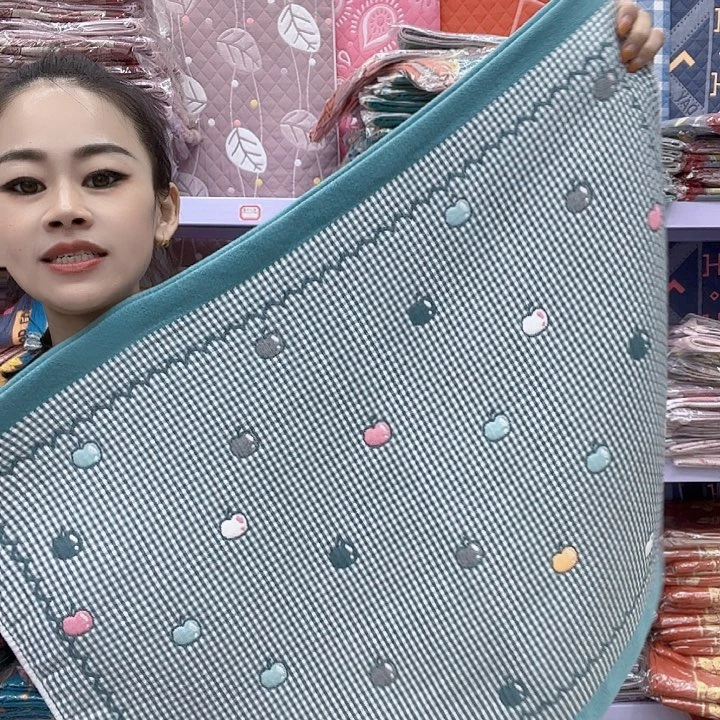 棉蓝绿色平安果纯棉