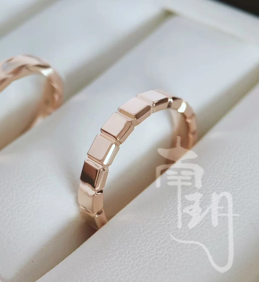 镀K金 法式轻奢时尚经典冰块戒指 AL160