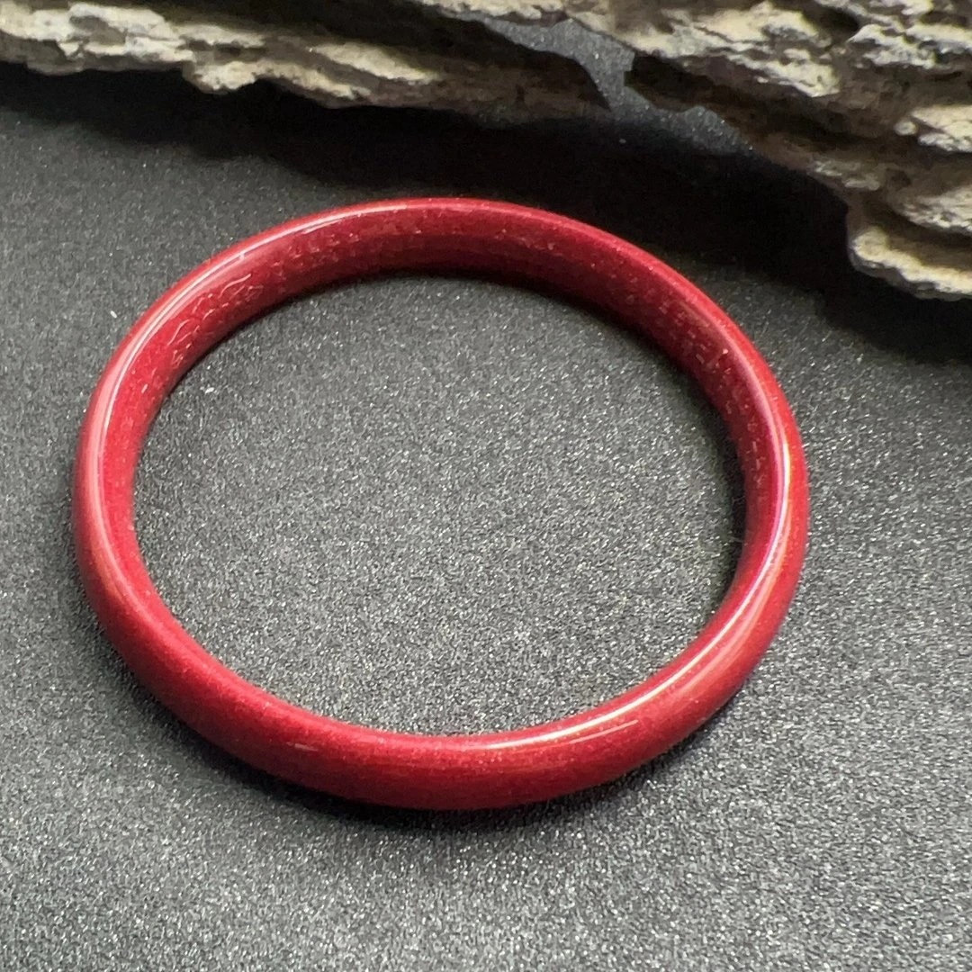 含辰砂工艺品BY0306FQB标08 朱砂手镯