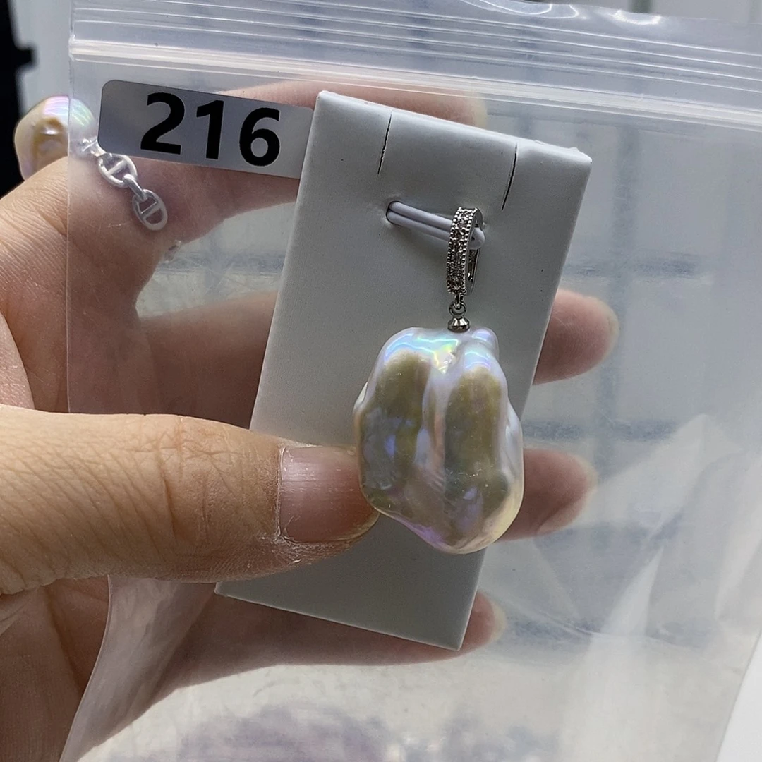 颈饰合金淡水珍珠