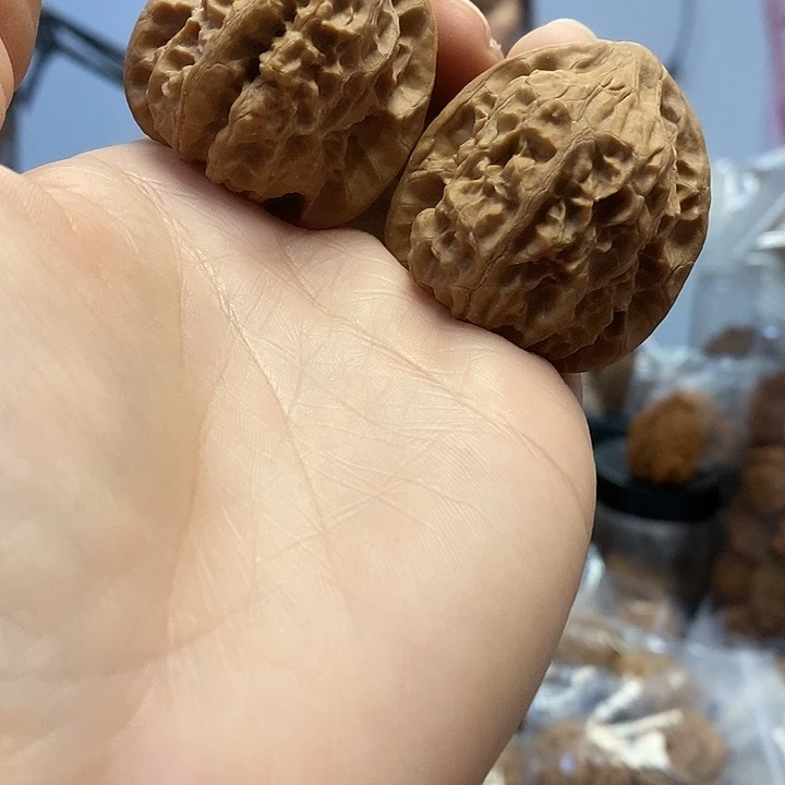 把件文玩核桃38靠山王小众蜡皮