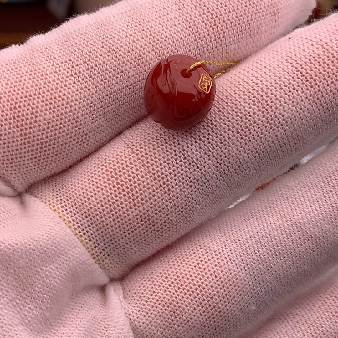 南红玛瑙配饰红未镶嵌