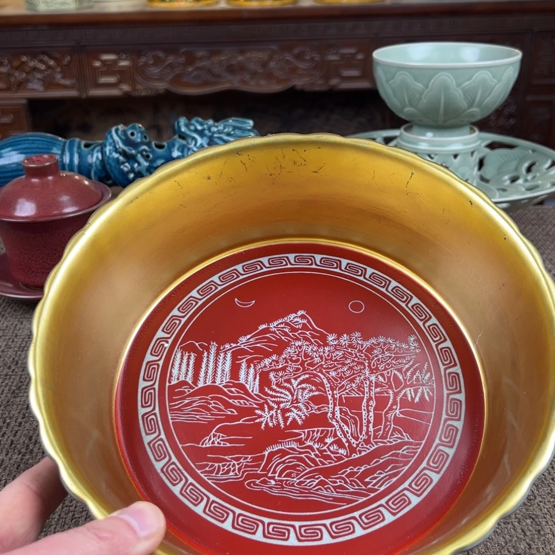 瓷片正能量陶瓷艺术品