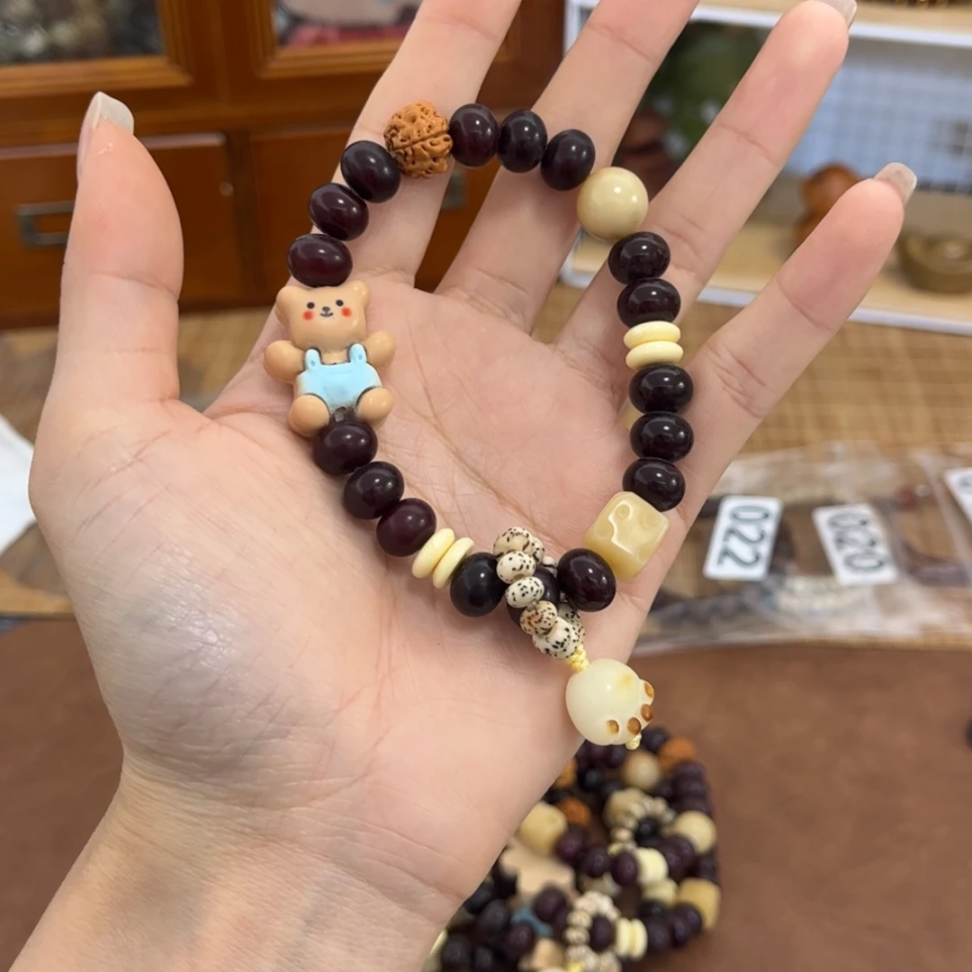 白玉菩提手串023孤品福利微瑕