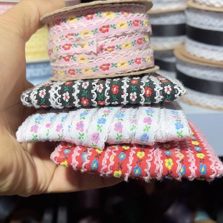 1的勾边刺绣4色各10码材料