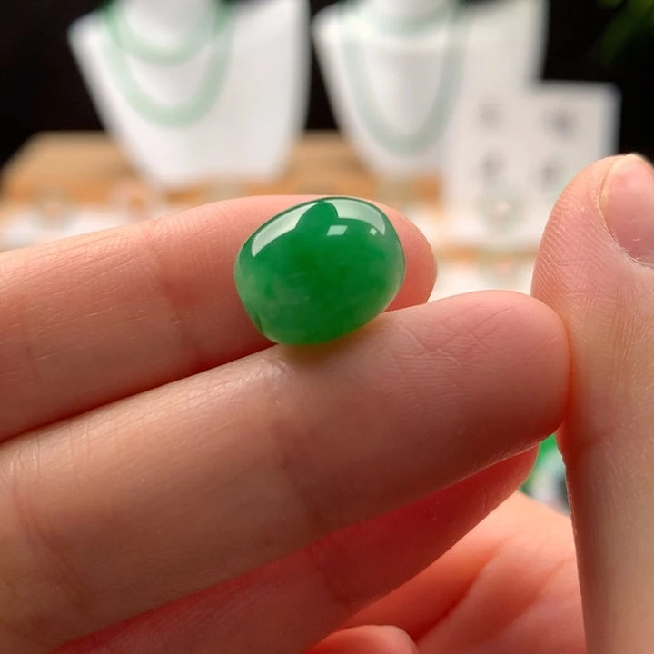 翡翠未镶嵌手串天然缅甸A货翡翠