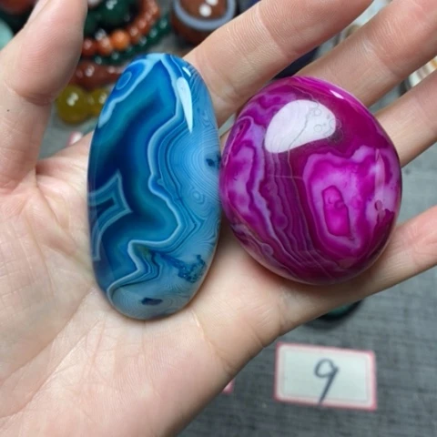 玛瑙/玉髓珠宝奇石未镶嵌福*轩