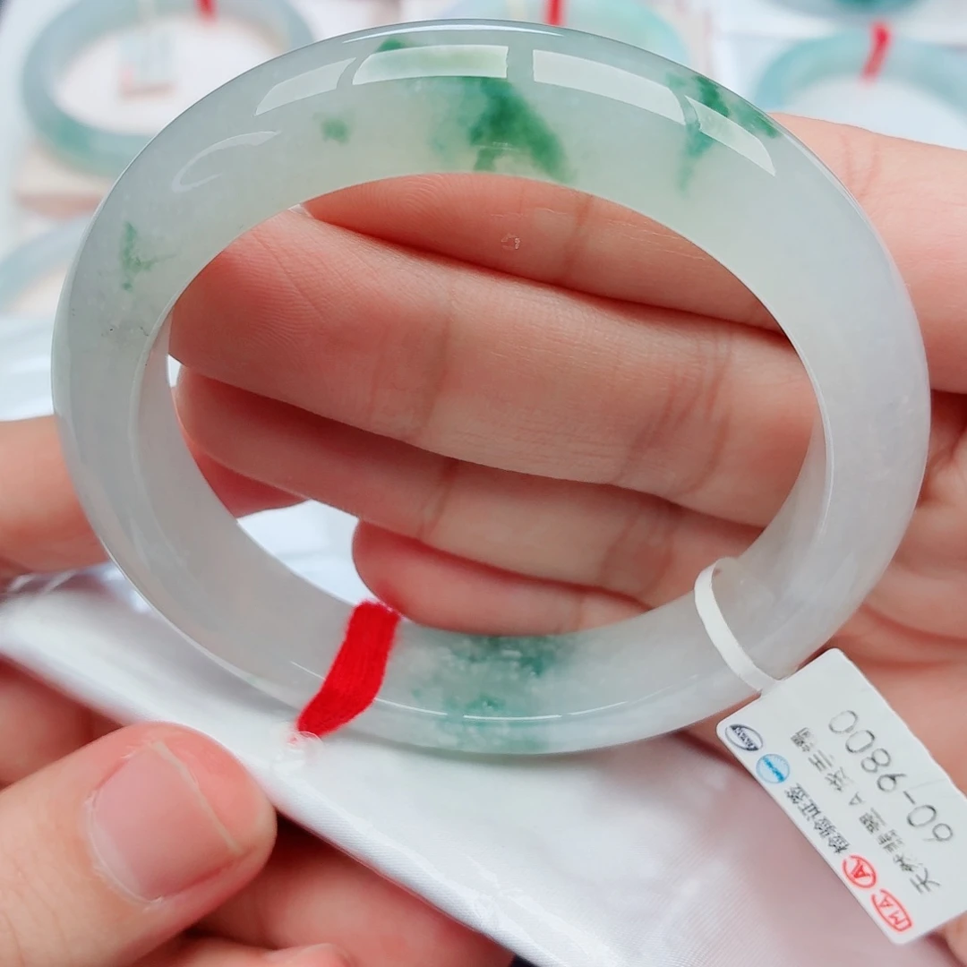 翡翠未镶嵌手镯天然翡翠手镯