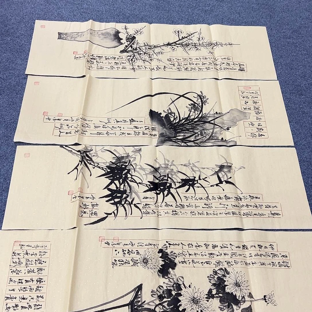 国画国画作品纯手绘