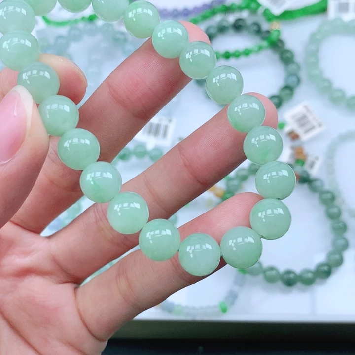 未镶嵌手链翡翠翡翠