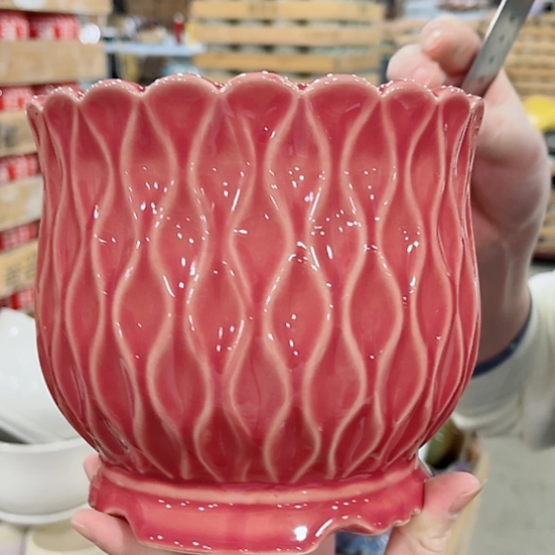 【闪购商品】陶瓷花盆