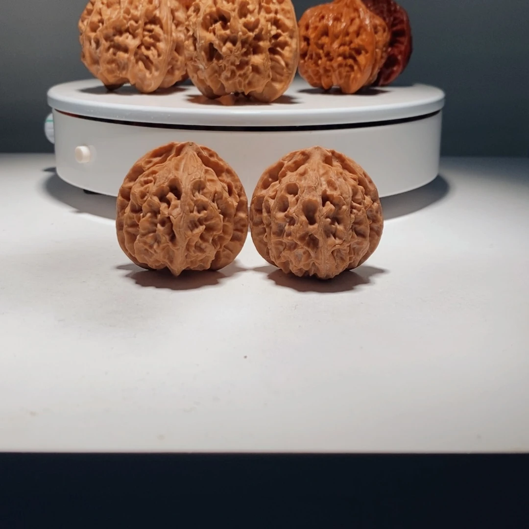 文玩核桃吊坠  914号-逸捻橙皮苹果园-38尺寸