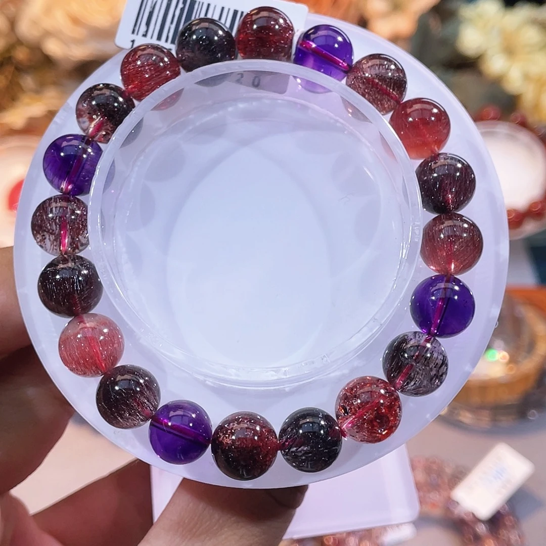 手链水晶未镶嵌保险柜黑加仑9+