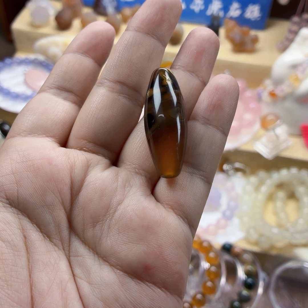 青***妖玛瑙/玉髓合金手链