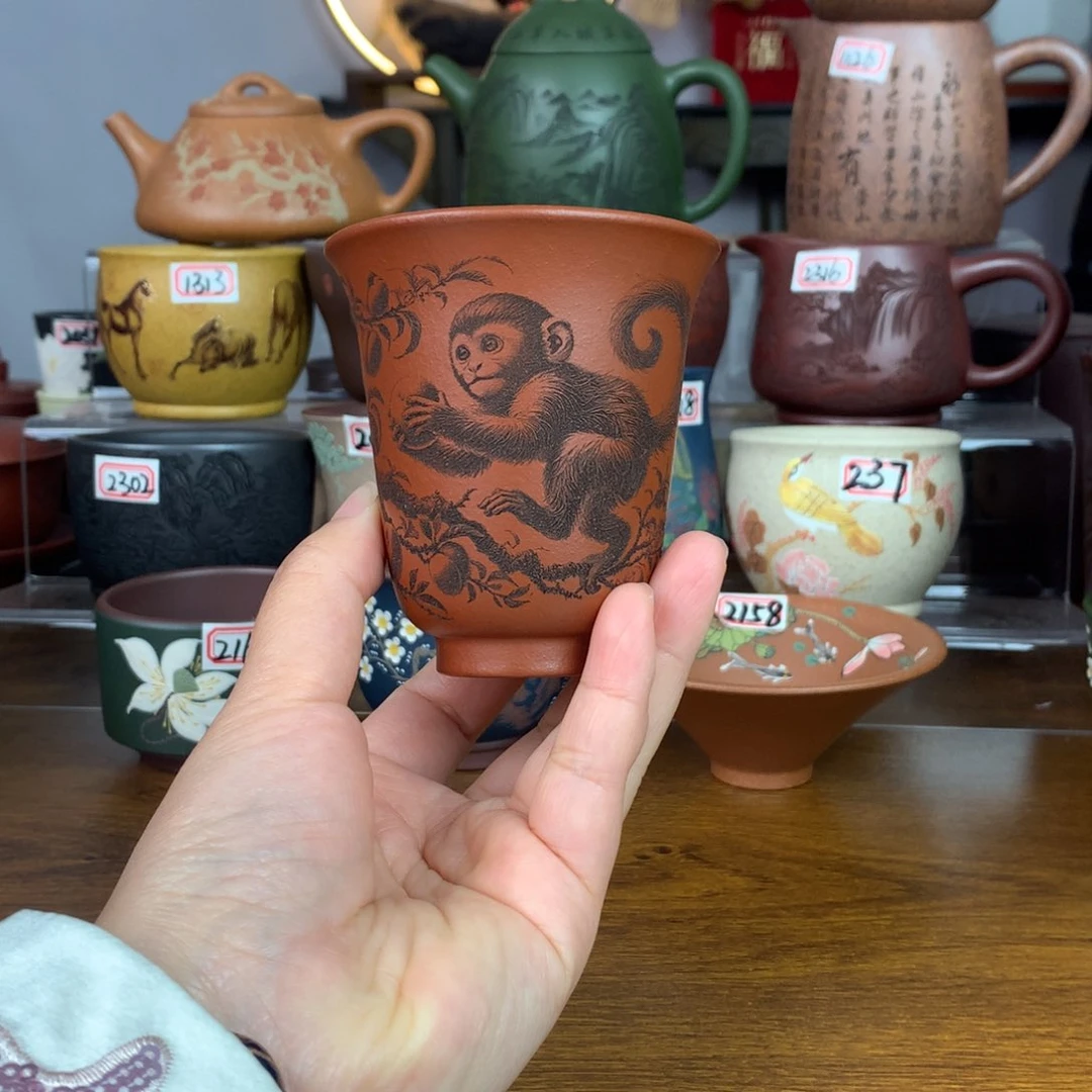 紫砂茶杯宜兴紫砂茶具