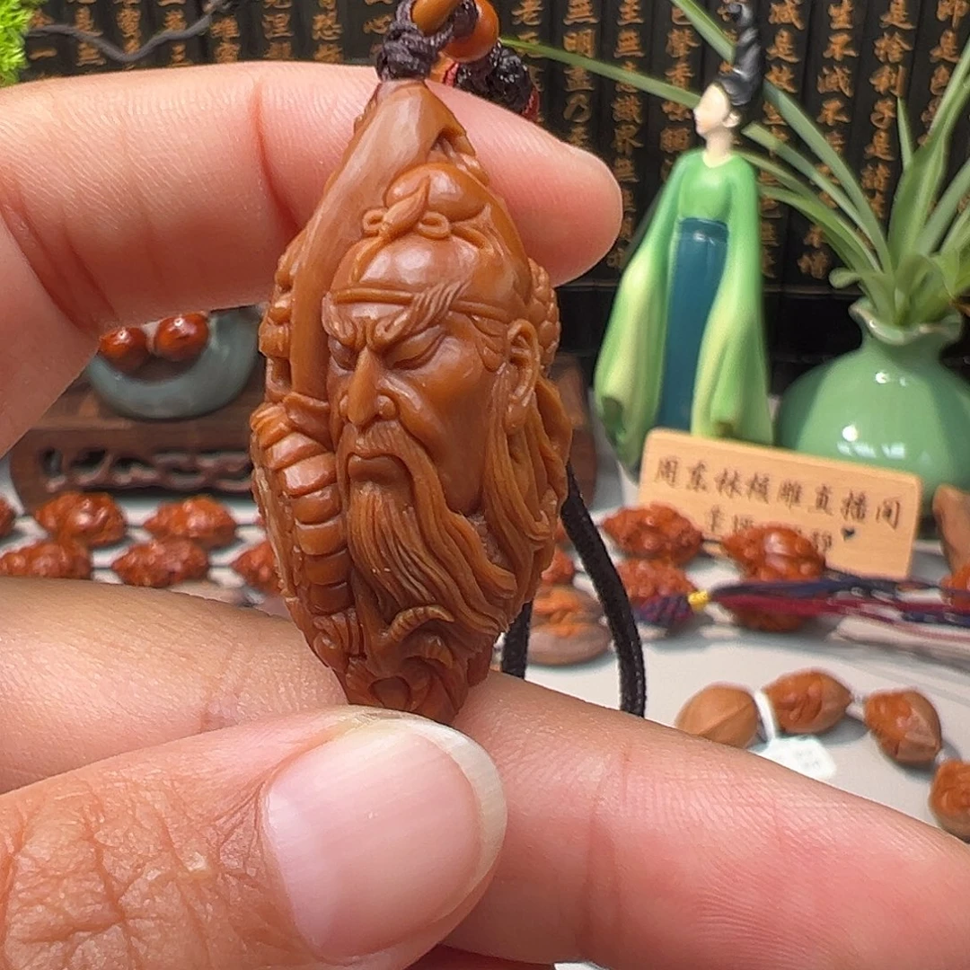 手串/手链橄榄核御龙关公