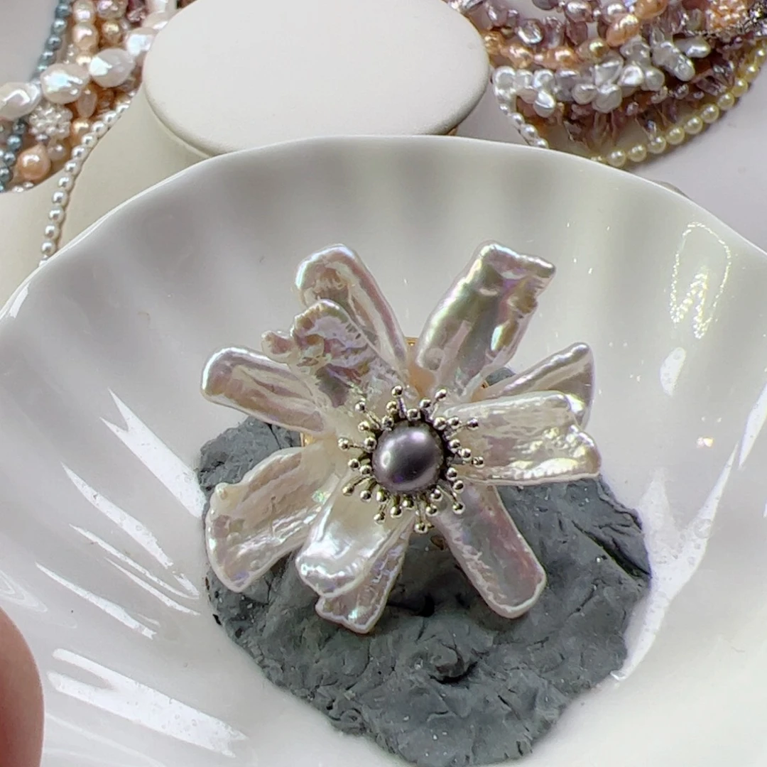 淡水珍珠手链合金