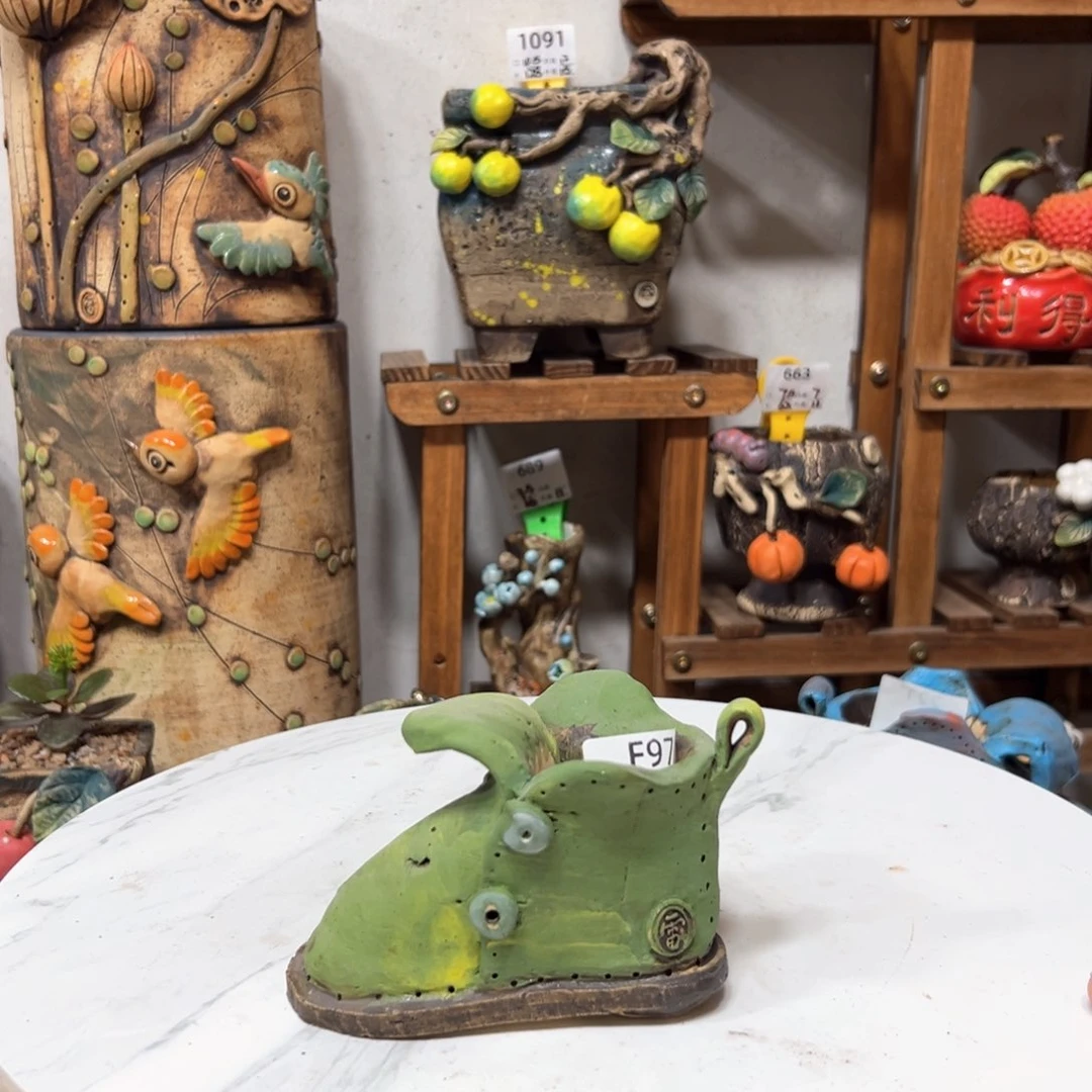 陶F97号，雨田花器