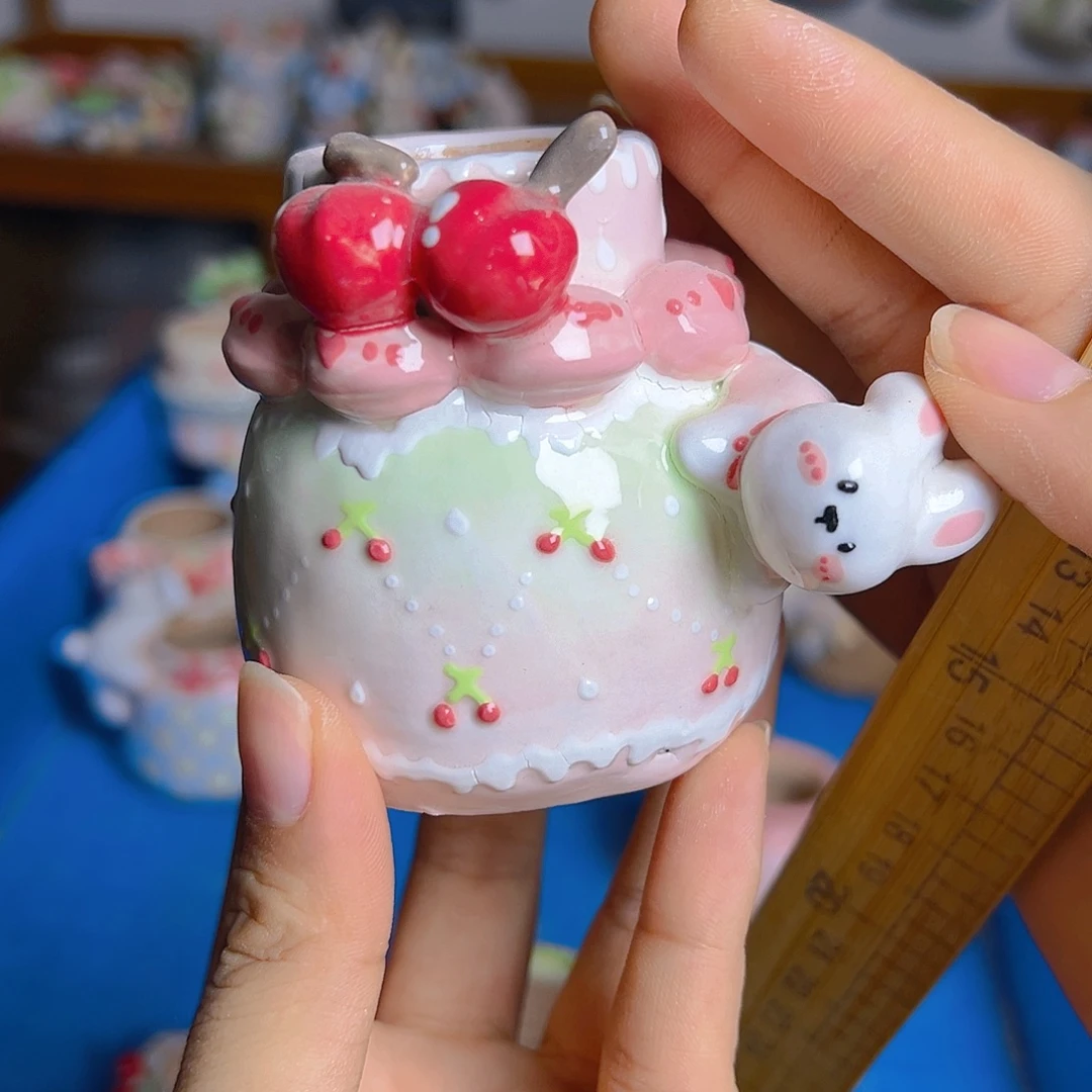 清仓老梧家的手工多肉花盆