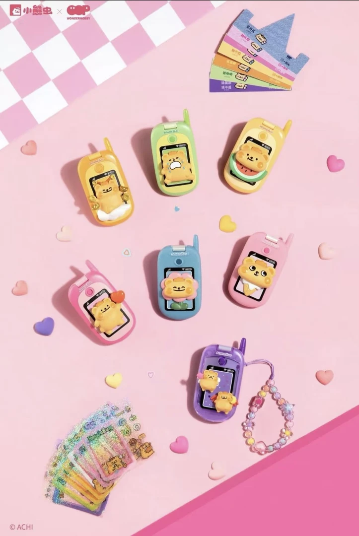 【拆盒】小熊虫电话来了系列盲盒