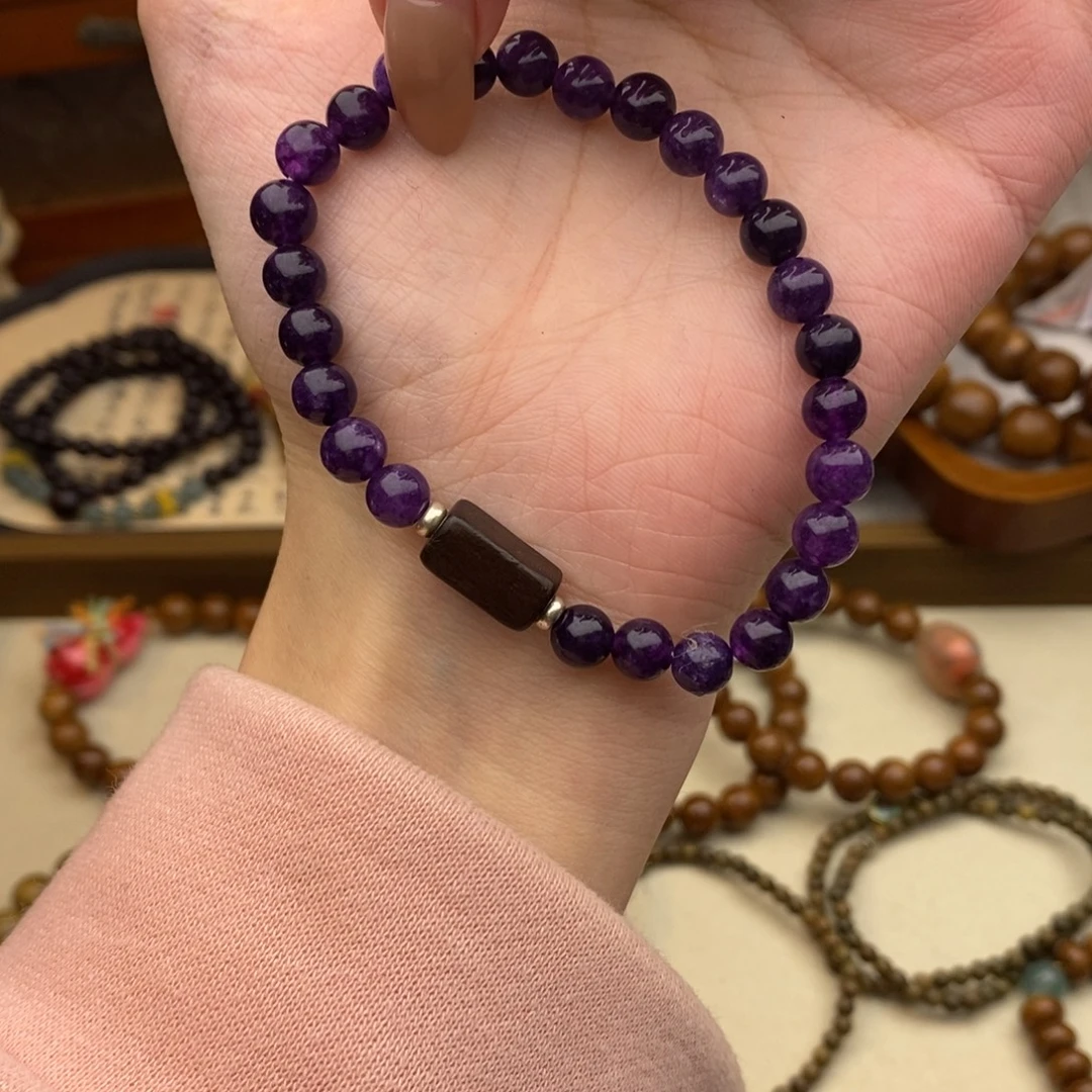 库克手串未镶嵌紫色06