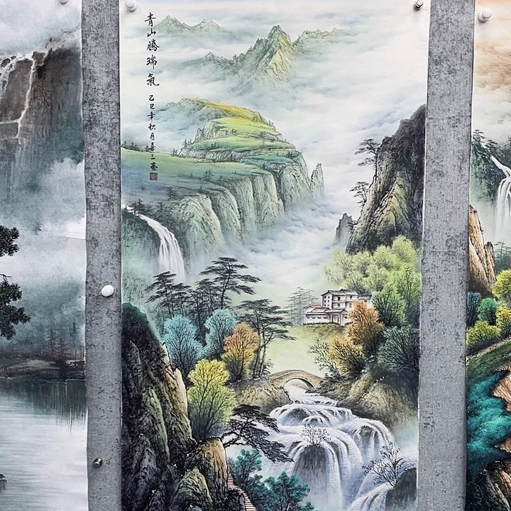 国画星***眼绘画作品黄喜三画芯