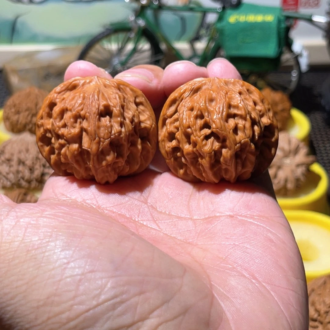 文玩核桃吊坠鸣*泉40全品山地磨