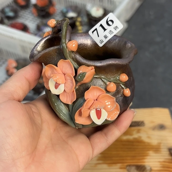 不***君山泉造物手工制作柴烧716