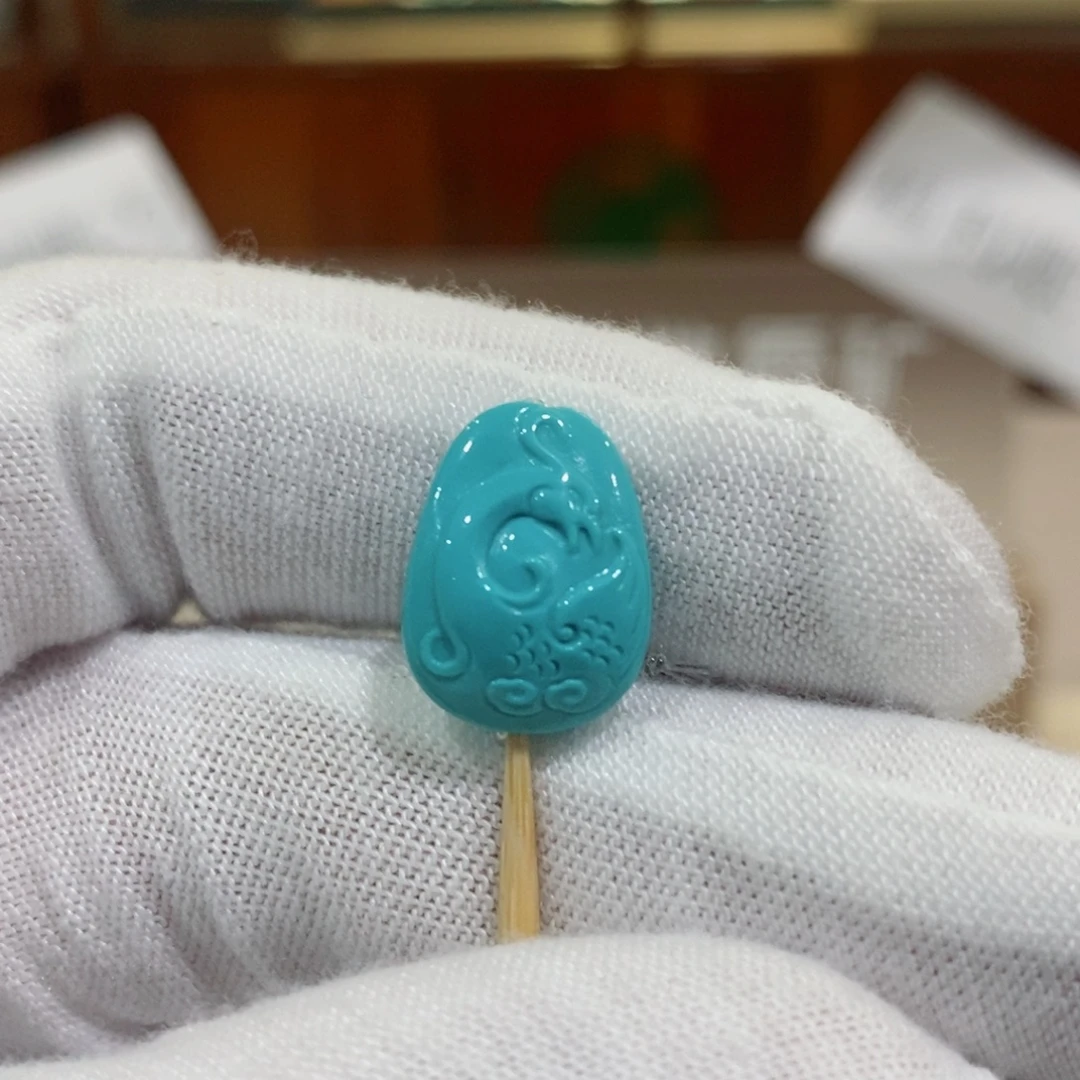 未镶嵌绿松石珠宝奇石