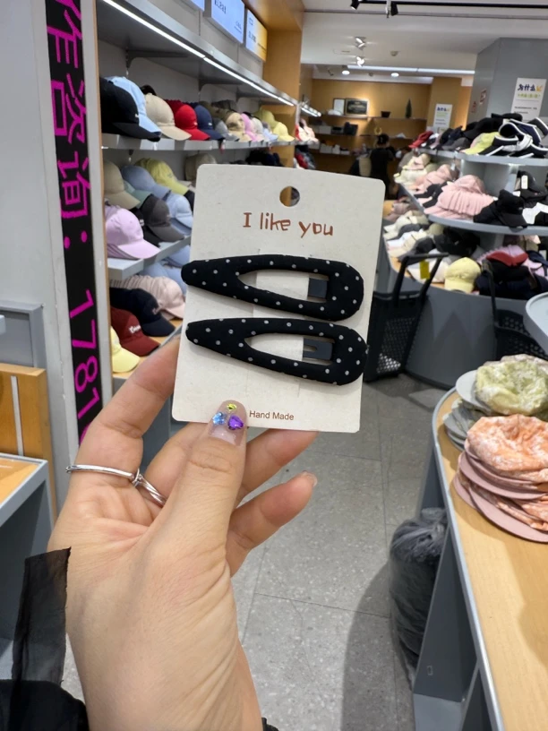 发夹可爱风极简风一字夹侧边夹边夹原宿风日韩