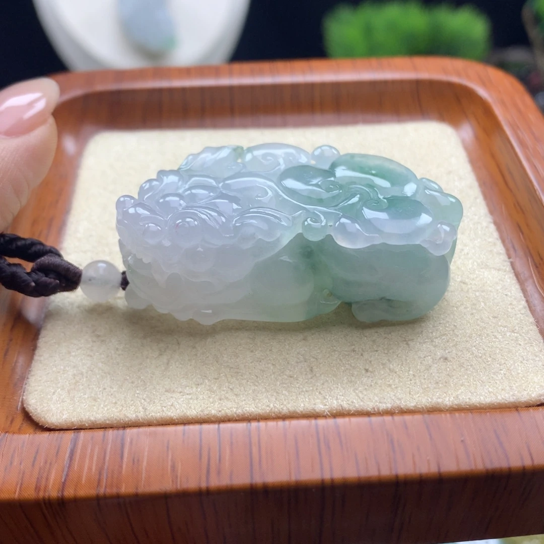 翡翠未镶嵌颈饰45