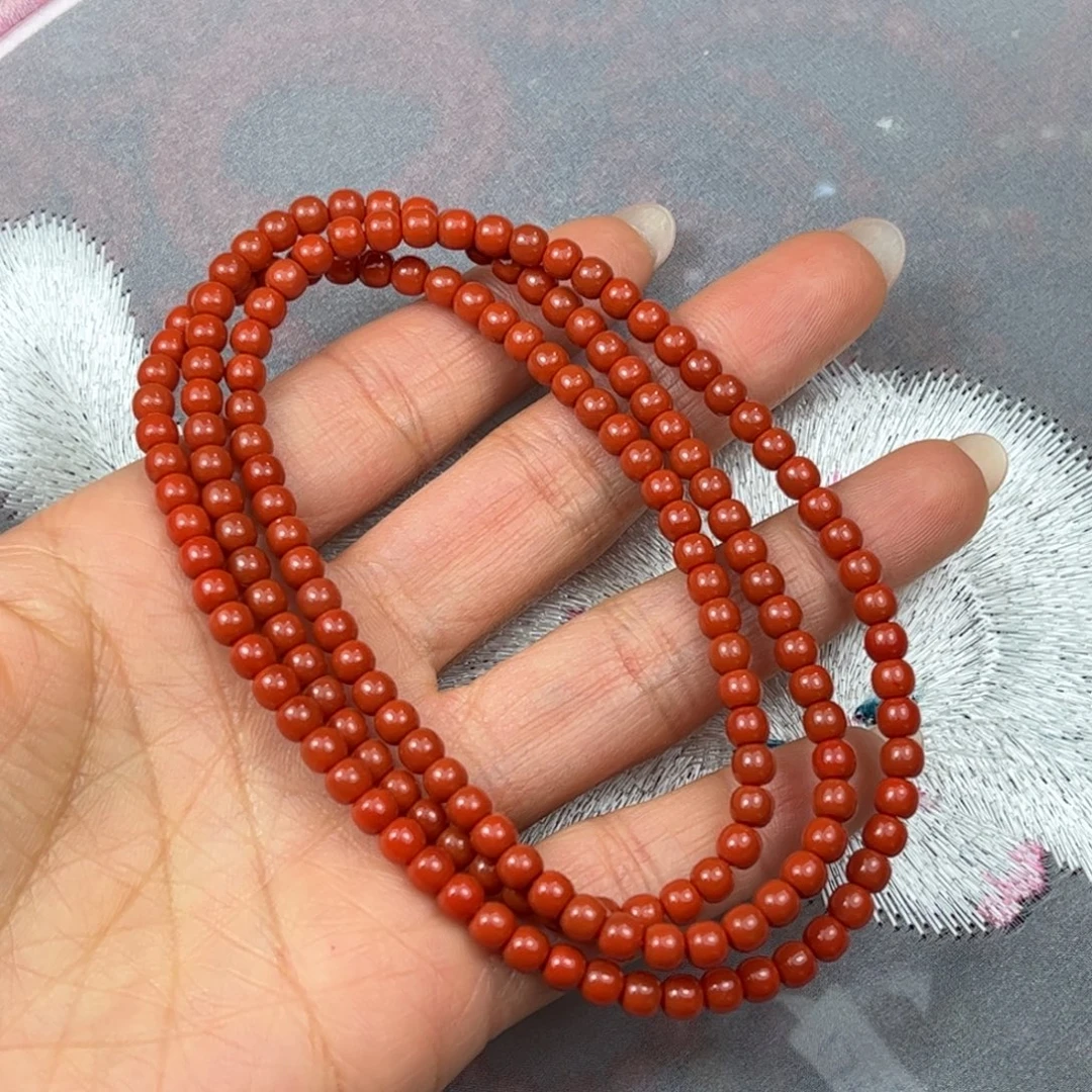 南红玛瑙未镶嵌手串