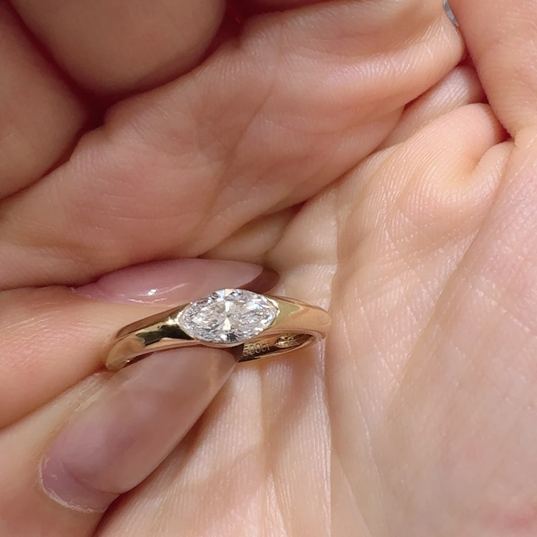 是***呐实验室培育钻石18K金镶嵌14