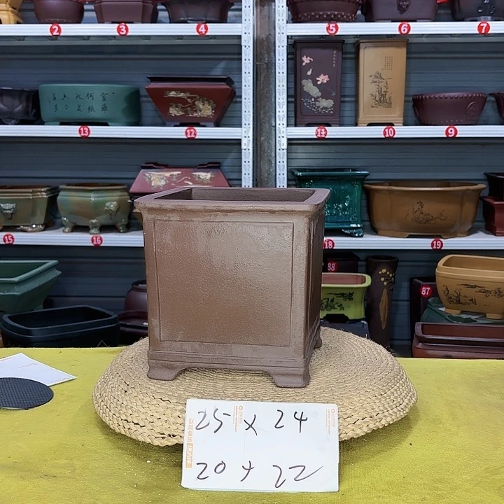 紫砂花盆宜兴紫砂厂