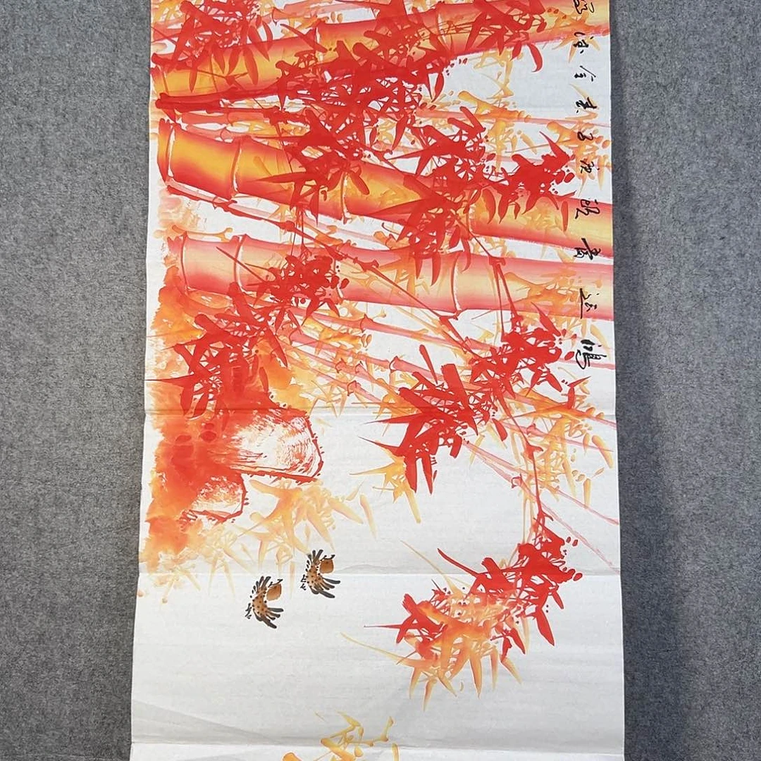 国画131 花鸟在此鸣叫时还要