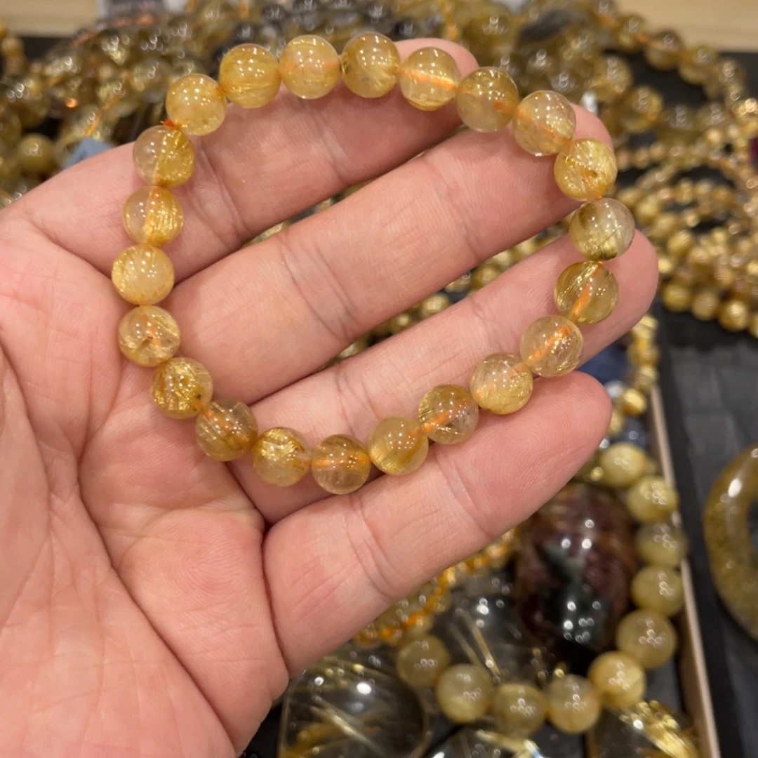 水晶手链未镶嵌c645发晶