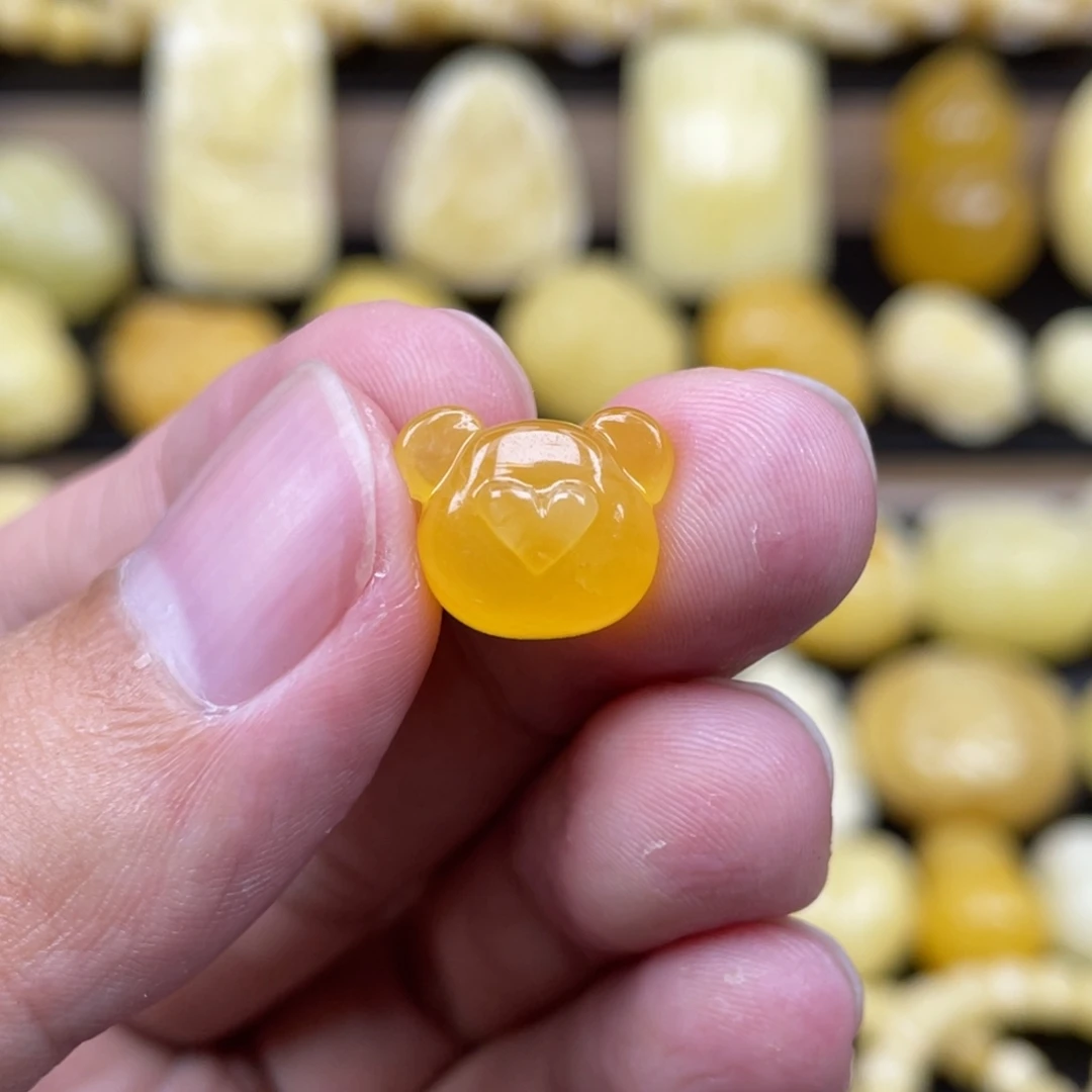 琥珀未镶嵌裸石琥珀蜜蜡