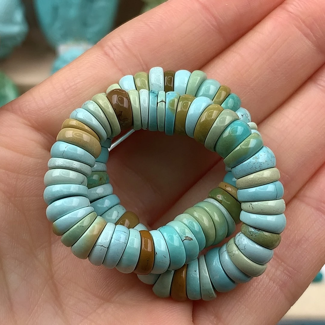 绿松石珠宝奇石未镶嵌