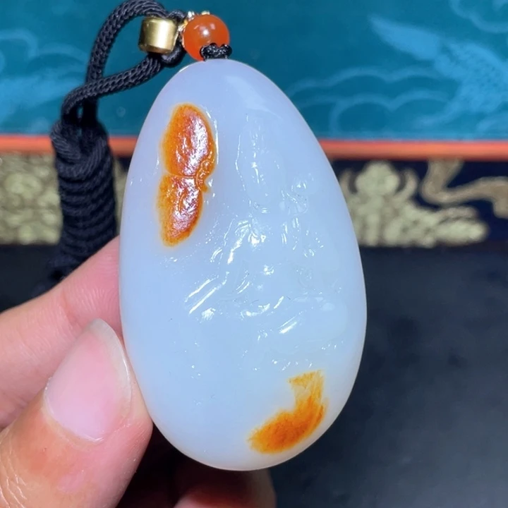 和田玉未镶嵌颈饰J