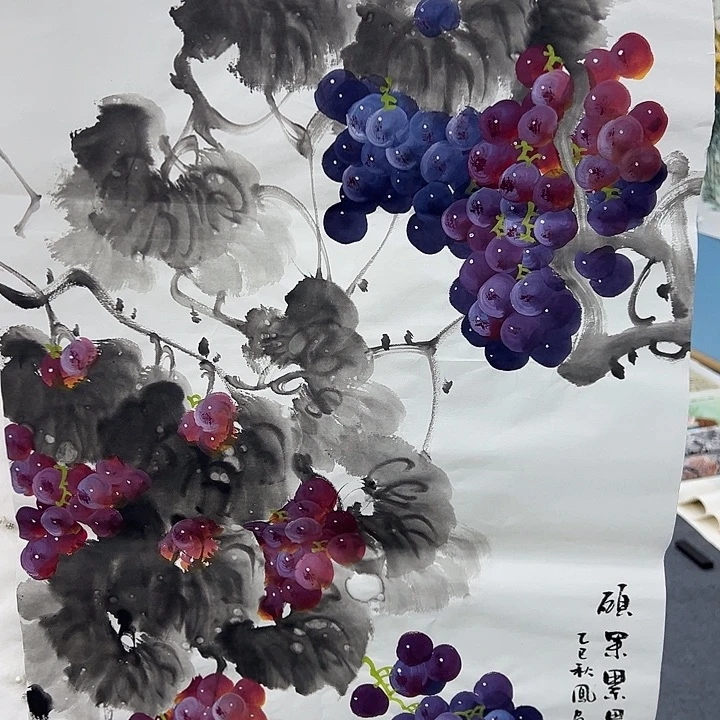 国画手绘国画作品